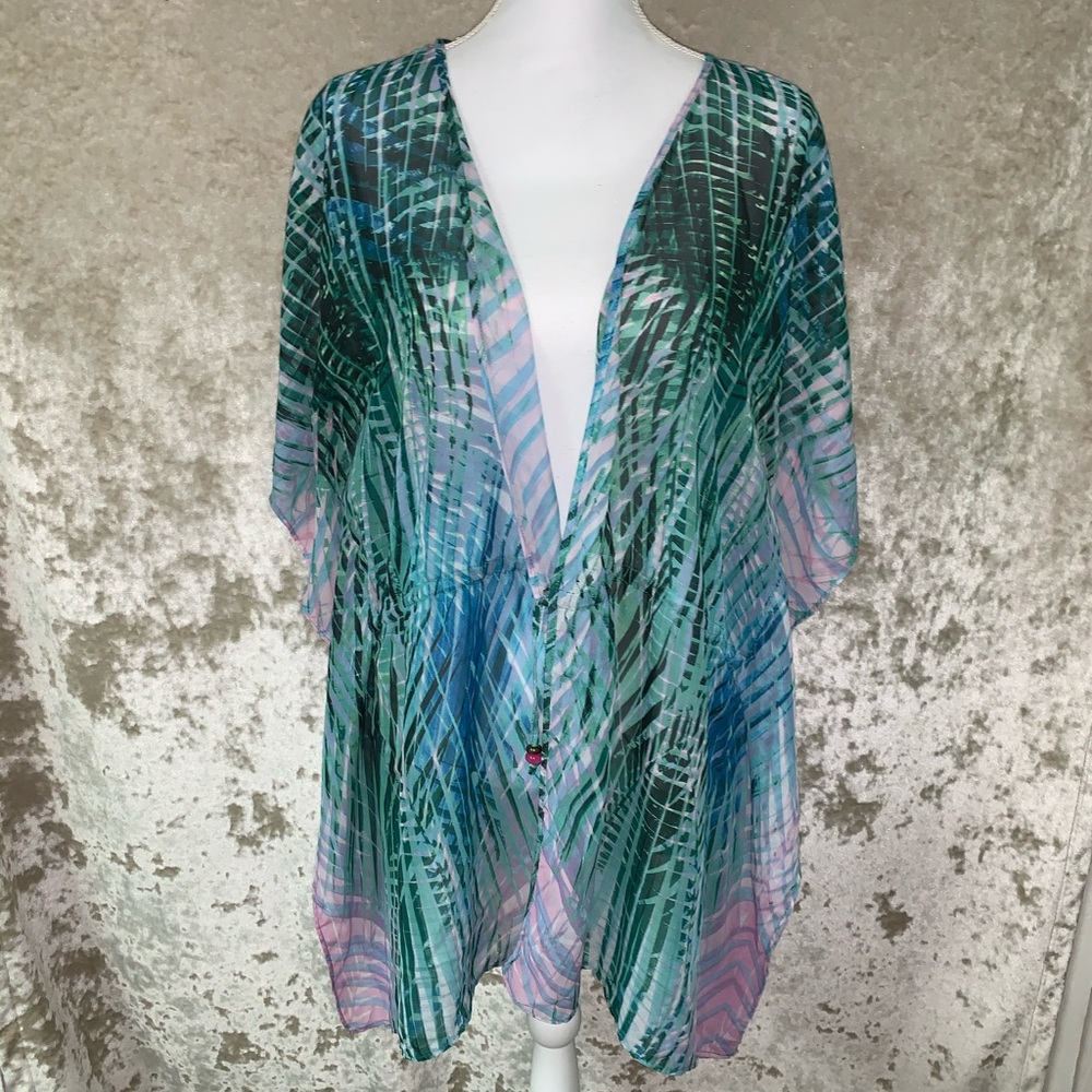 Tropical Beach Cover Up